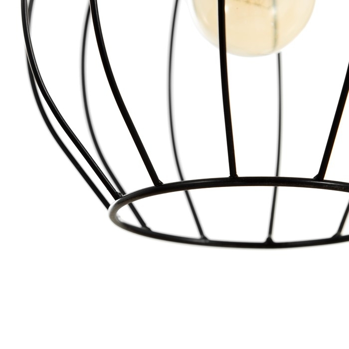 Светильник Светильник "Амадео" 1х40Вт Е27 черный 21х21х70см