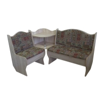 Кухонный уголок "Прованс" А-1, 1450х1100х820, Дуб сонома гобелен