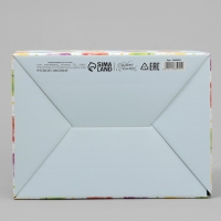 Коробка подарочная складная, упаковка, &laquo;С днём рождения &raquo;, 26 х 19 х 10 см