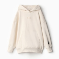 Толстовка для девочки, цвет бежевый, рост 116-122 см