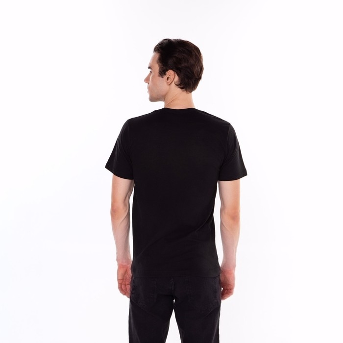 Футболка мужская, цвет чёрный, размер 46 Футболка мужская, цвет чёрный, размер 46