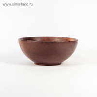 Тарелка суповая из натурального кедра Mаgistrо, 800 мл, цвет шоколадный Тарелка суповая из натурального кедра Mаgistrо, 800 мл, цвет шоколадный