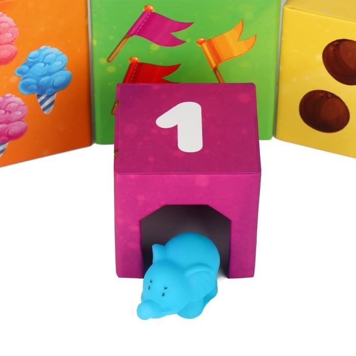 Настольная игра &laquo;Умные кубики. Изучаем цифры&raquo;, 1+