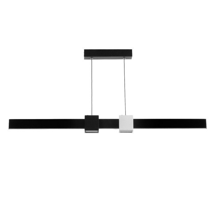 Светильник с ПДУ Светильник с ПДУ "Наоми" LED 18Вт 3000-6000К бело-черный 100х100 см