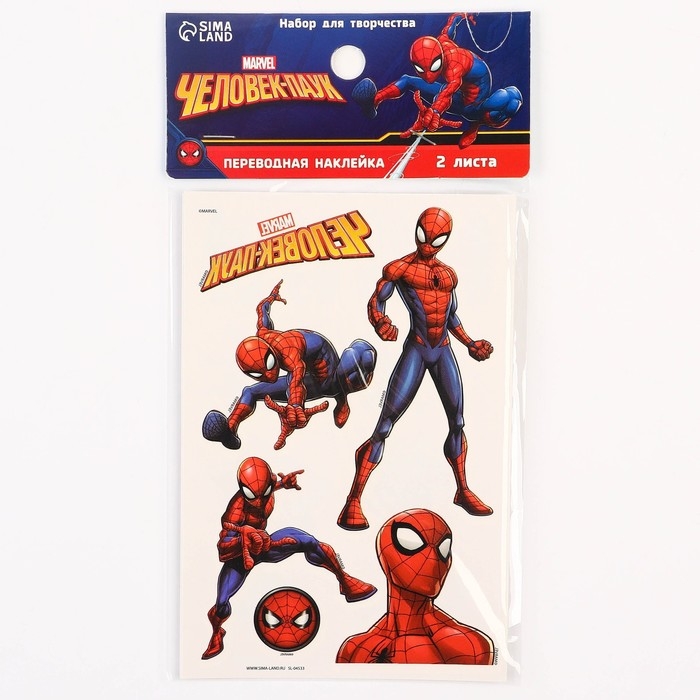 Набор детских татуировок &laquo;Человек-Паук: Герой&raquo;