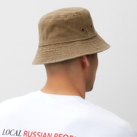 Панама однотонная MINAKU цвет бежевый, размер 56-58