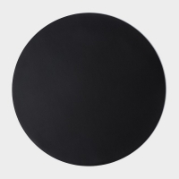 Салфетки сервировочные на стол Доляна &laquo;Спутник&raquo;, d=38 см, 4 шт, двусторонние, цвет металлический/чёрный