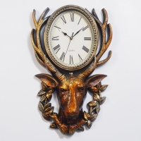 Часы настенные, серия: Интерьер, "Охотник", дискретный ход, 28х23 см Часы настенные, серия: Интерьер, "Охотник", дискретный ход, 28х23 см