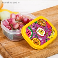 Ланч-бокс прямоугольный FoodVibes &laquo;Ядерный микс&raquo;, 150 мл