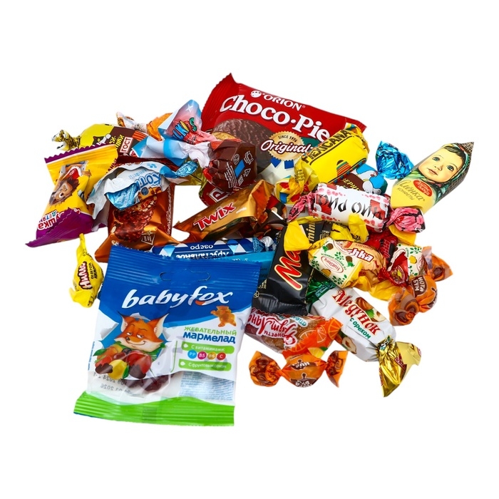 &laquo;Телефончик&raquo; Простоквашино 400 гр Новогодний подарочный набор №369