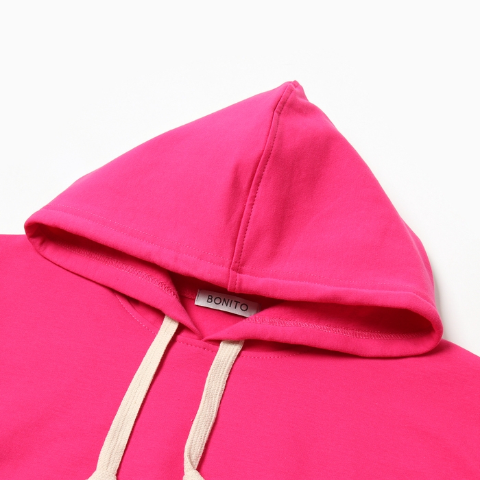 Толстовка для девочек НАЧЕС, цвет фуксия, рост 122