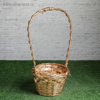 Корзина &laquo;Подарочная&raquo;, 22&times;16/55 см, лоза