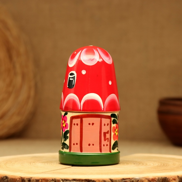 Пальчиковый театр «Колобок», теремок и 7 кукол, 14 см Пальчиковый театр «Колобок», теремок и 7 кукол, 14 см