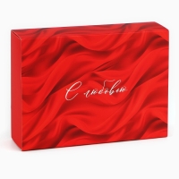 Коробка для сладостей &laquo;С любовью&raquo;, 20 х 15 х 5 см