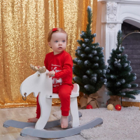 Комбинезон Крошка Я "Winter party", рост 86-92 см, красный Комбинезон Крошка Я "Winter party", рост 86-92 см, красный