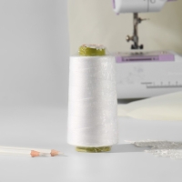 Нитки 70ЛЛ, 1500 м, цвет белый Нитки 70ЛЛ, 1500 м, цвет белый