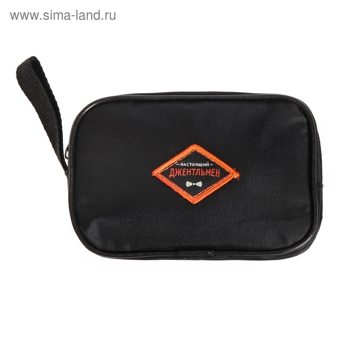 Дорожный набор для обуви &laquo;Джентльмен&raquo;: щётка 2шт, губка, лопатка