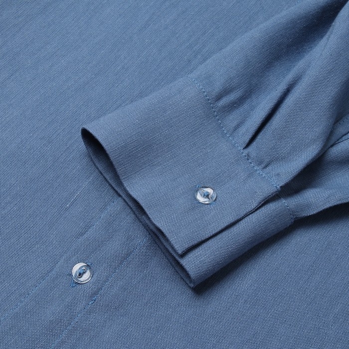 Рубашка мужская с длинным рукавом MIST р.52, синий Рубашка мужская с длинным рукавом MIST р.52, синий