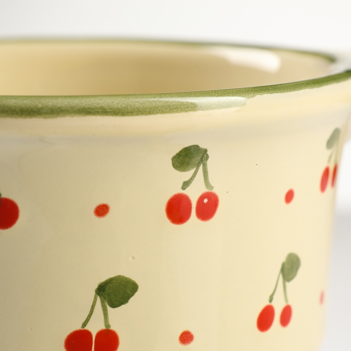 Бульонница с крышкой Бульонница с крышкой "Псковская" 0,5л / 11,5х13см, кантри