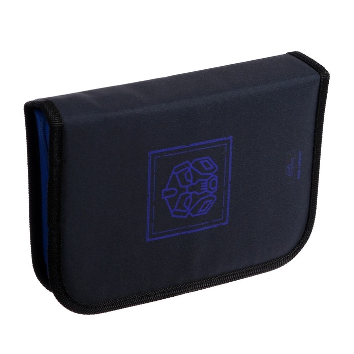 Пенал 1 секция 140 х 210 х 40 мм, откидной карман и косметичка, тканевый, Calligrata TOP Content Пенал 1 секция 140 х 210 х 40 мм, откидной карман и косметичка, тканевый, Calligrata TOP Content "Робот"