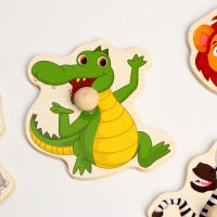 Рамка-вкладыш "Подбери картинку. В мире животных" Рамка-вкладыш "Подбери картинку. В мире животных"