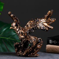 Подставка под бутылку "Орел на взлете" бронза, 23х30х18см Подставка под бутылку "Орел на взлете" бронза, 23х30х18см