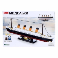 Конструктор Модельки «Титаник», 481 деталь Конструктор Модельки «Титаник», 481 деталь