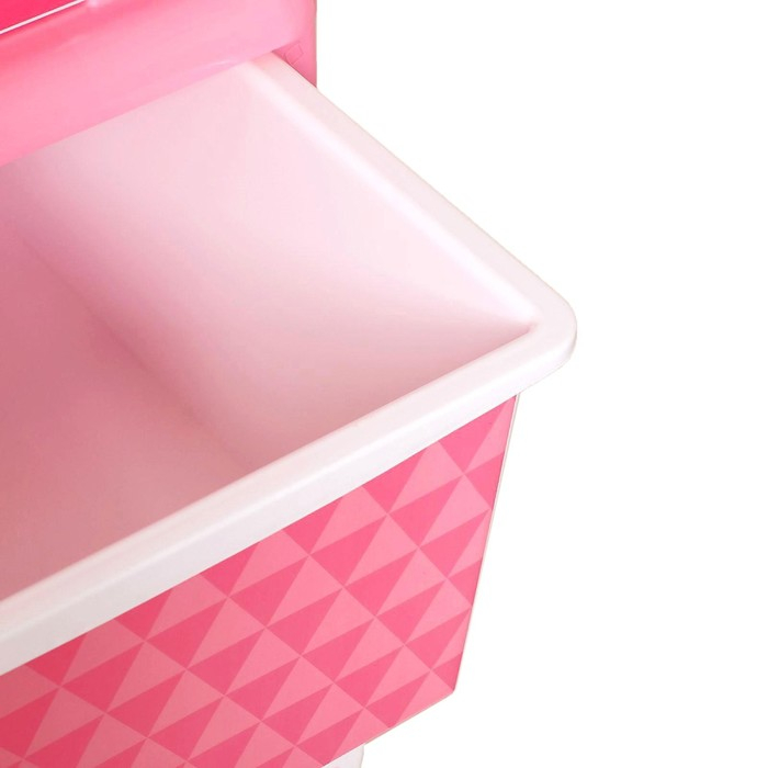 Комод детский &laquo;Принцесса&raquo;, 4 секции