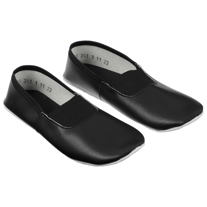 Чешки комбинированные, р. 34,5, длина стопы 22 см, цвет чёрный Чешки комбинированные, р. 34,5, длина стопы 22 см, цвет чёрный