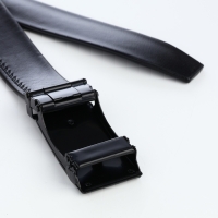 Ремень мужской, Великан, ширина 4 см, пряжка автомат, цвет чёрный Ремень мужской, Великан, ширина 4 см, пряжка автомат, цвет чёрный