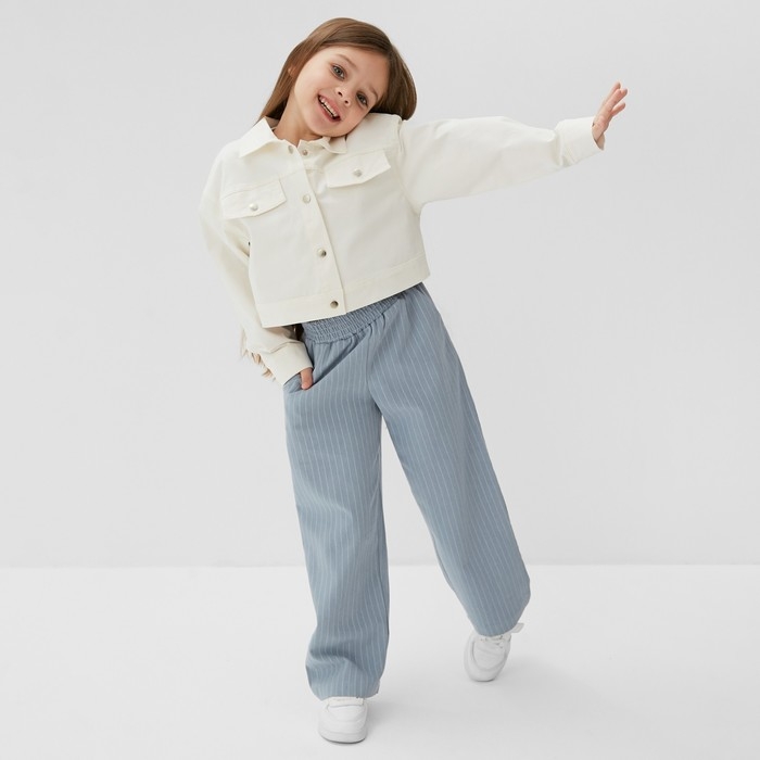 Рубашка верхняя укор. детская KAFTAN р. 36 (134-140 см), молочный Рубашка верхняя укор. детская KAFTAN р. 36 (134-140 см), молочный