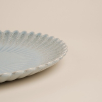 Блюдо для подачи SL Home &laquo;Эхо Крита&raquo;, d=20 см, цвет голубой