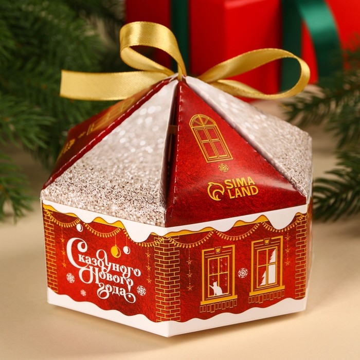 Шоколадные конфеты в коробке &laquo;Исполнения желаний&raquo;, вкус: карамель, 200 г.