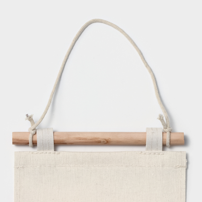 Органайзер подвесной с карманами Доляна «Мрамор», 3 отделения, 20×58 см, цвет бежевый Органайзер подвесной с карманами Доляна «Мрамор», 3 отделения, 20×58 см, цвет бежевый