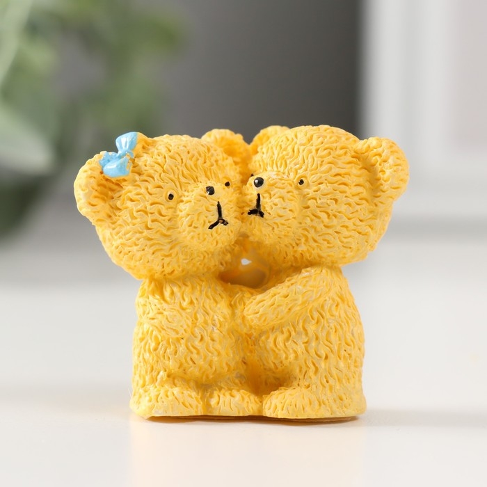 Сувенир полистоун Сувенир полистоун "Пара мишек" МИКС 1,5х4,5х4 см