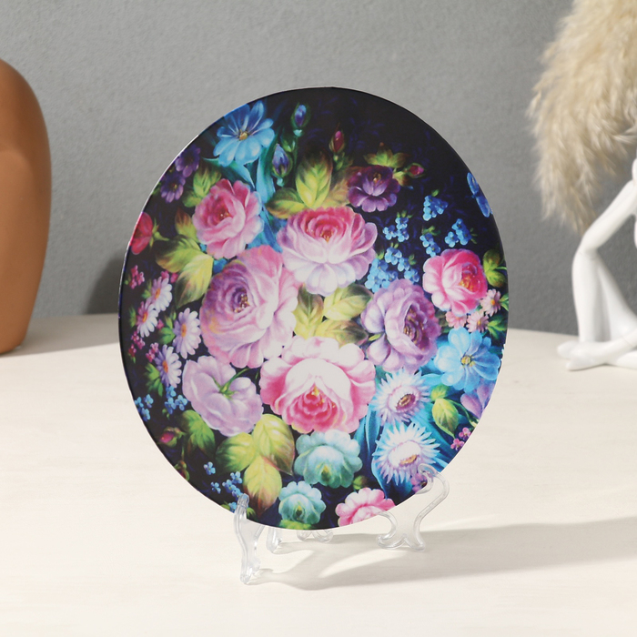 Тарелка декоративная &laquo;Жостово&raquo;, D = 20 см