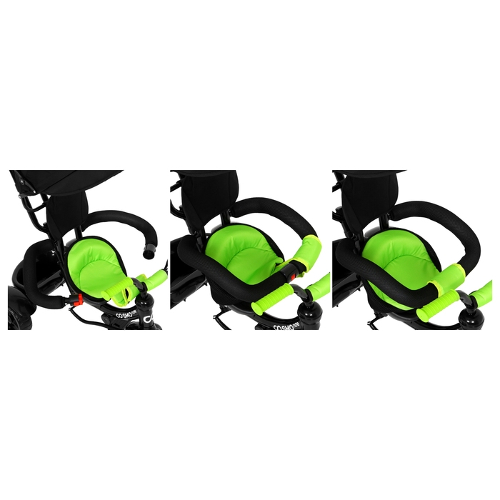 Велосипед трёхколёсный COSMORIDE MX-03GN, цвет зелёный Велосипед трёхколёсный COSMORIDE MX-03GN, цвет зелёный