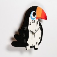 Часы настенные интерьерные "Птица", 24 х 24 см Часы настенные интерьерные "Птица", 24 х 24 см