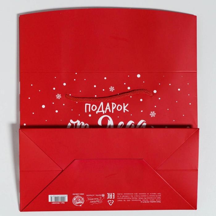 Пакет-коробка &laquo;Подарок&raquo;, 23 х 18 х 11 см