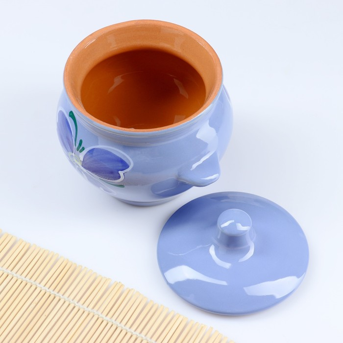 Набор горшков №5 с ручками 4х0,5л, МИКС Набор горшков №5 с ручками 4х0,5л, МИКС