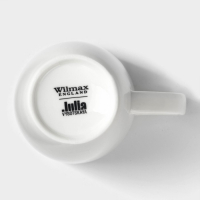 Набор кружек фарфоровых Wilmax &laquo;Юлия Высоцкая&raquo;, 2 предмета: 350 мл, цвет белый