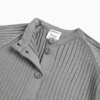 Комбинезон вязаный Крошка Я, р.86-92, серый