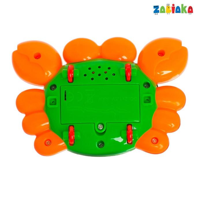 Музыкальная игрушка &laquo;Краб&raquo;, световые и звуковые эффекты