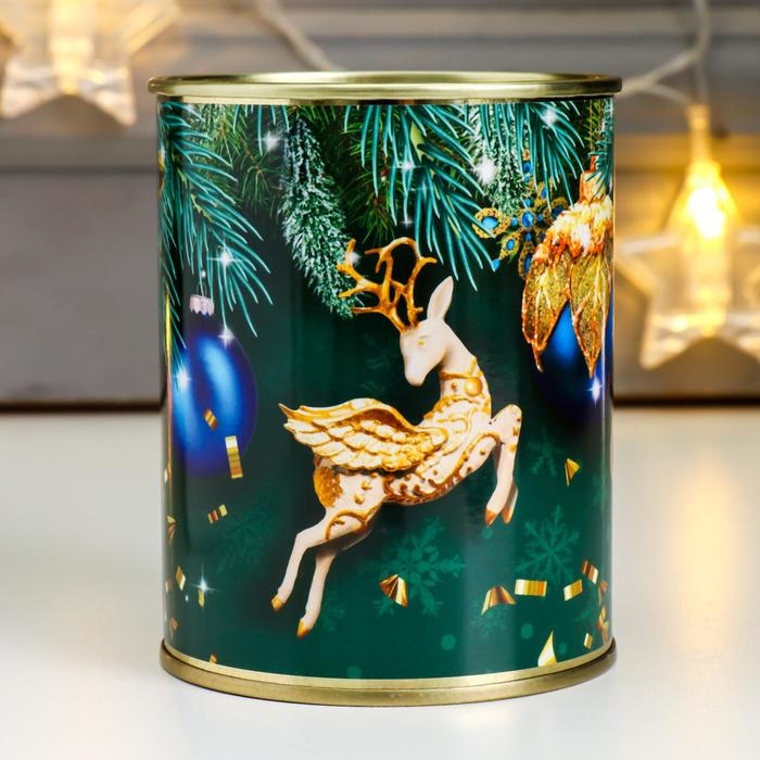 Копилка-банка металл Копилка-банка металл "С Новым Годом!"