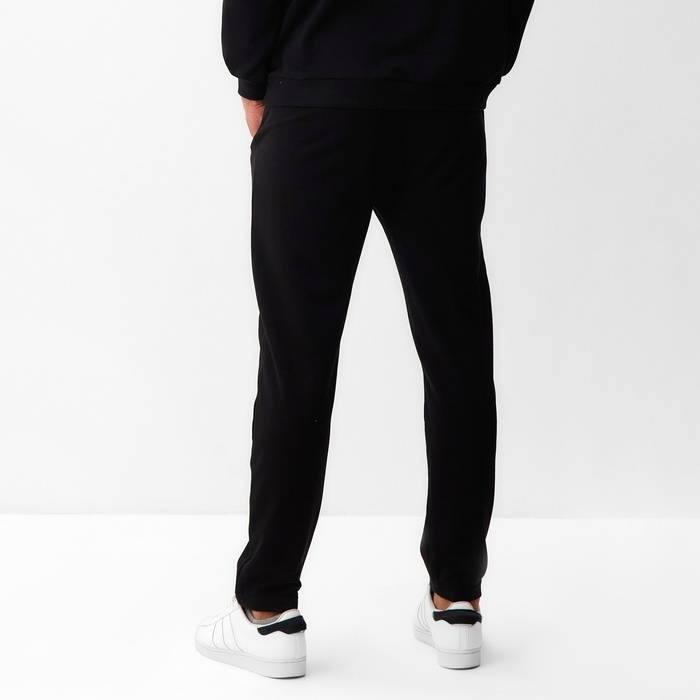 Брюки мужские  MINAKU: Casual Collection MAN цвет чёрный, р-р 46