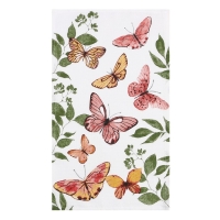 Набор полотенец Доляна "Луговые цветы" 28х46 см - 4 шт, 100% хлопок, вафля 160 г/м2