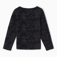 Футболка c дл. рук. детская KAFTAN "Trendy" р.34 (122-128), серый тай-дай