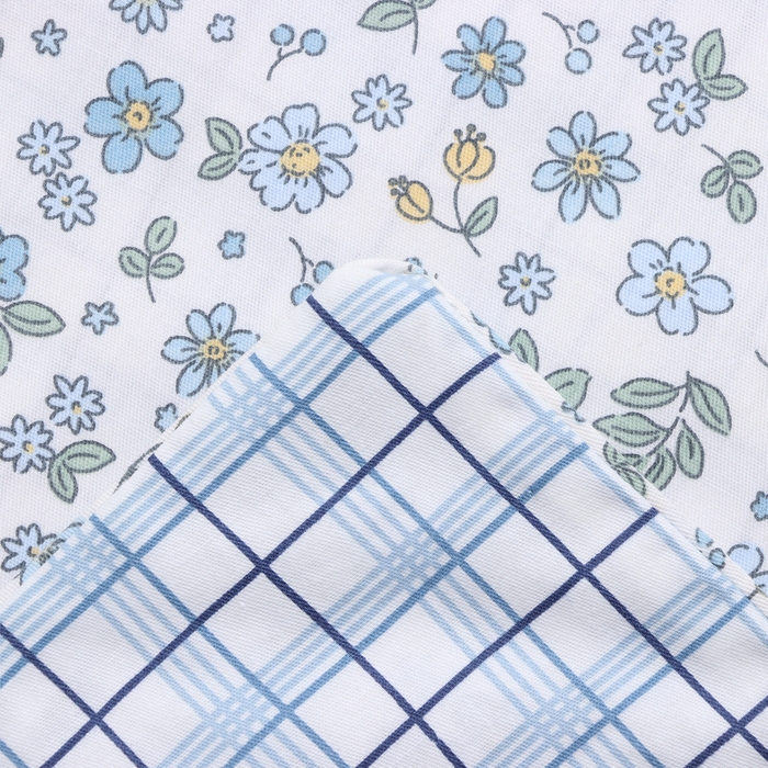 Постельное бельё LoveLife евро "Цветочки", 200*217см,225*240см,50*70см-2шт,100%хлопок, сатин, 125г/м&sup2;