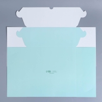 Коробка складная на 9 капкейков с окном &laquo;Счастливого Нового года&raquo;, 25 х 25 х 10 см, Новый год