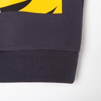 Свитшот для мальчика MINAKU: Casual Collection KIDS цвет графит, рост 122 Свитшот для мальчика MINAKU: Casual Collection KIDS цвет графит, рост 122